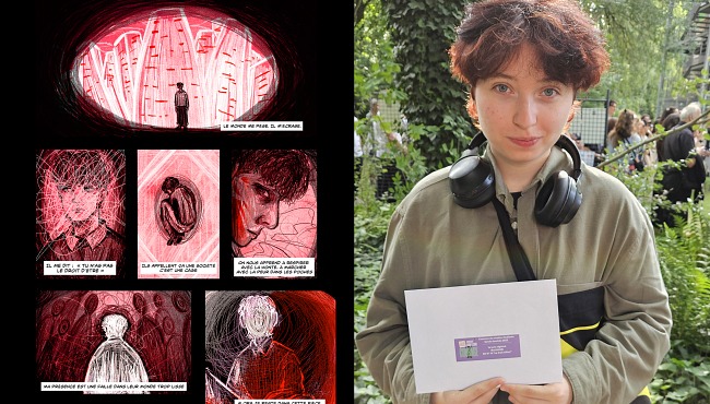 Prix : Félicitations à Noé BEHRI, L2 Illustration, qui remporte le 1er Prix du Concours de Création étudiante (CROUS Lille Nord Pas-de-Calais),… Actus Piktura