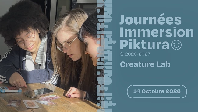 Immersion Program: Class + “Creature Lab” Workshop, Evenements Piktura