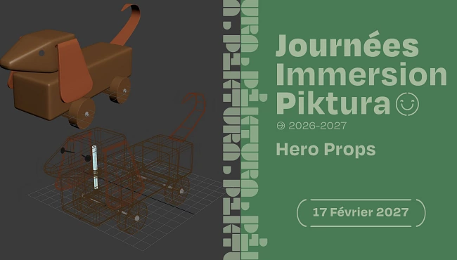Piktura Immersion: Hero Props Create a 3D Object, Evenements Piktura