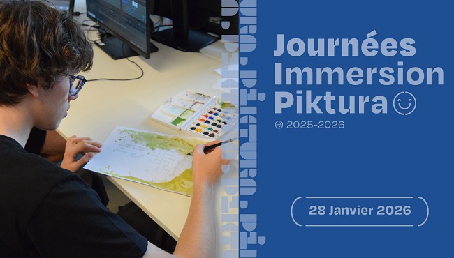 High school students' immersion: course + workshop “The illustration beside itself” 2026, January 28, Evenements Piktura
